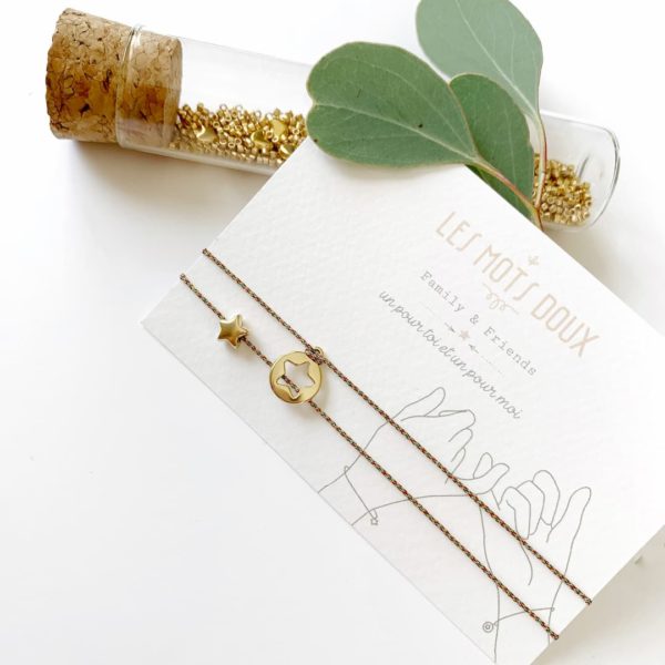 Bracelets en duo “ma petite étoile” – Image 2