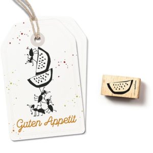 Tampon en bois '' Melon'' - Cats On Appletrees