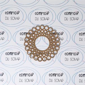Dies miroir rond ajouté - Comptoir du Scrap