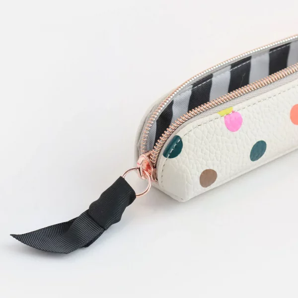 Trousse à points multicolores – Image 2