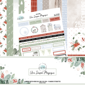 Kits de papiers ''Une saison magique''