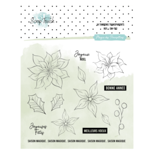Planche de 14 tampons clear