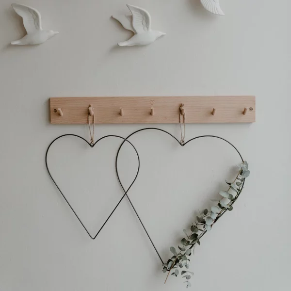 Coeur en métal à suspendre - 2 grandeurs – Image 2