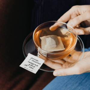 15 sachets de thé avec ''Mantra'' earl grey ''Fleurs de bleuet''