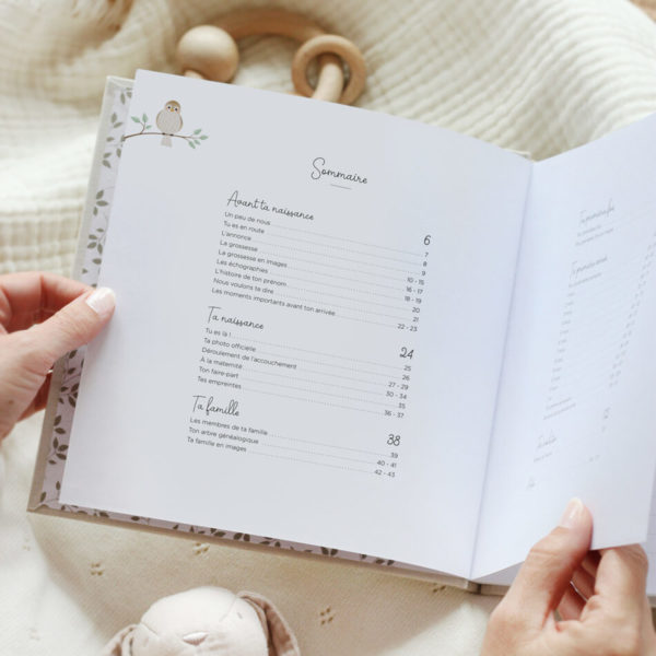 Livre ''Souvenirs de bébé'' - ''Ta 1ère année'' – Image 5