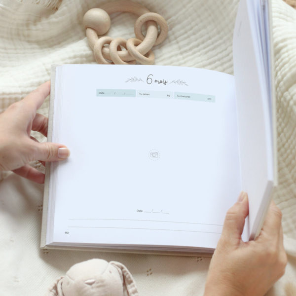 Livre ''Souvenirs de bébé'' - ''Ta 1ère année'' – Image 6