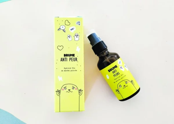 Brume ANTI PEUR - hydrolat Bio de menthe poivrée
