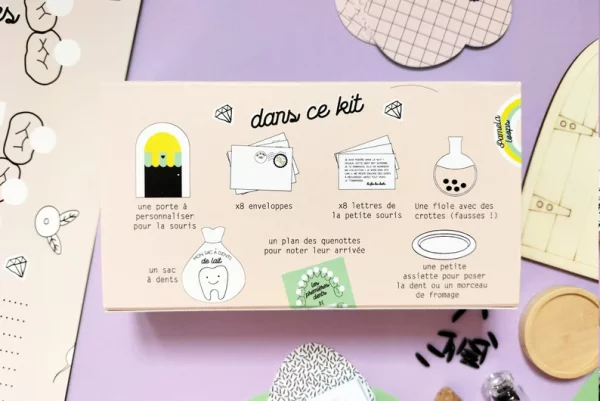 Kit de la petite souris "mes dents de lait" – Image 6