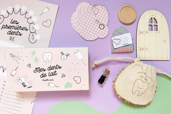 Kit de la petite souris "mes dents de lait"