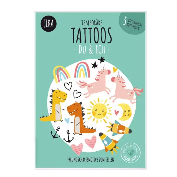 Tatouages enfants ''Toi & moi'' - 5 feuilles