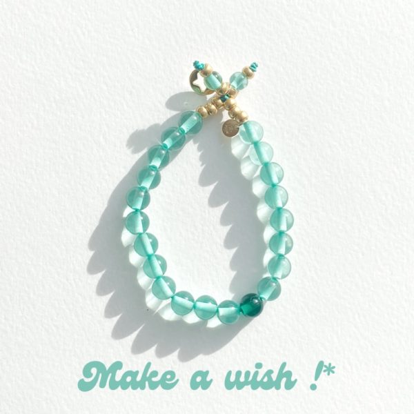 Bracelet “Make a wish” Vert Clair – Image 3