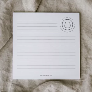 Bloc-notes, to do list carré 15/15 cm ''No bad days'' -