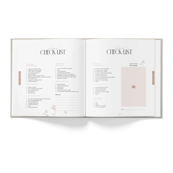 Livre ''Journal de grossesse'' - 9 mois à t'attendre – Image 6
