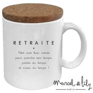 Tasse-mug ''Retraite'' définition