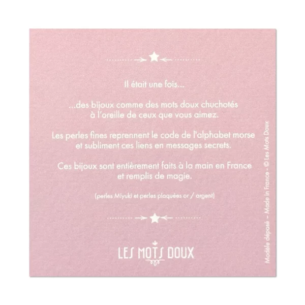 Bracelet Code Morse : Amitié – Image 5