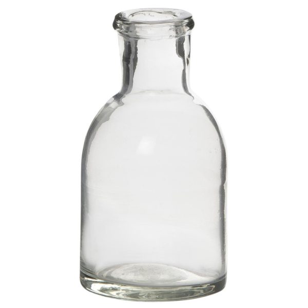 Petite bouteille/vase en verre