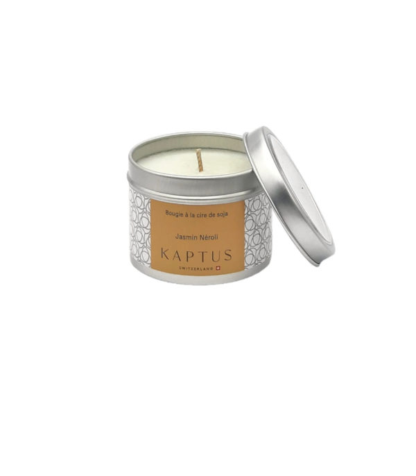 Bougie à la cire de soja ''Jasmin Néroli'' Collection Voyage