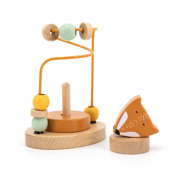 Jeu Labyrinthe perles en bois - ''Renard'' – Image 2