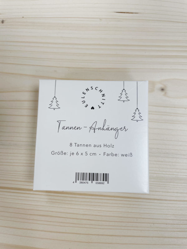 Sapin en bois blanc (lot de 8 pièces) – Image 5