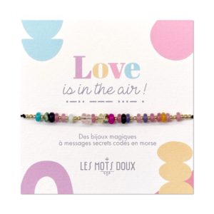 Bracelet or ''Love is in the air'' - collection Summer Gemmes