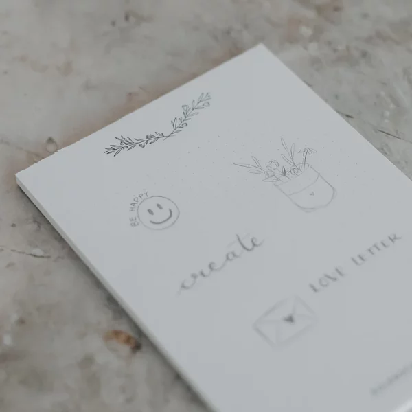 Bloc-notes avec branchage – Image 3