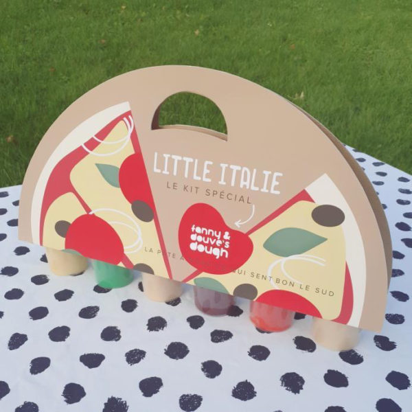 Kit pâte à modeler - Pizza little Italie