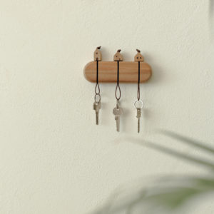 Porte-clés à fixer au mur