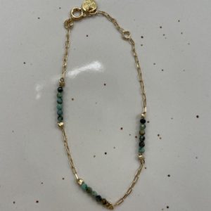 Bracelet Garry Vert foncé = Turquoise