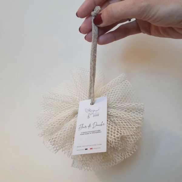 Fleur de douche en tissu – Image 2