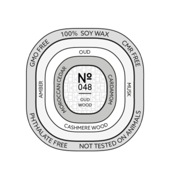 Bougie OUD WOOD Hello Candle – Image 3