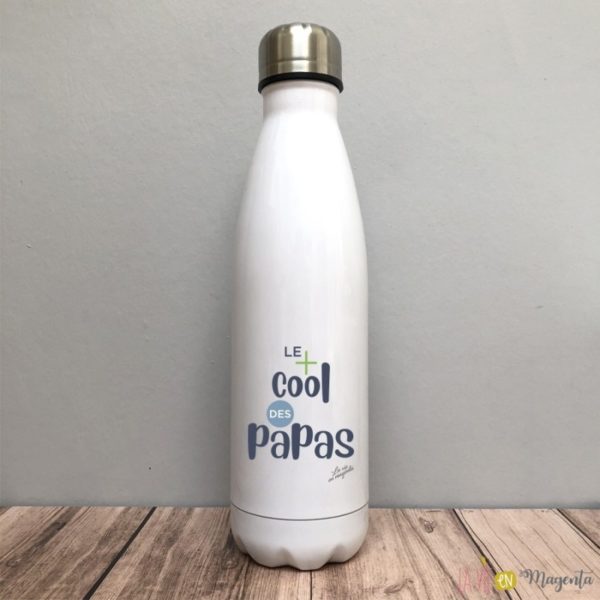 Gourde ''Le plus cool des papas'' - 5 dl
