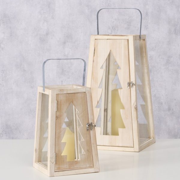 Lanterne Waldi en bois
