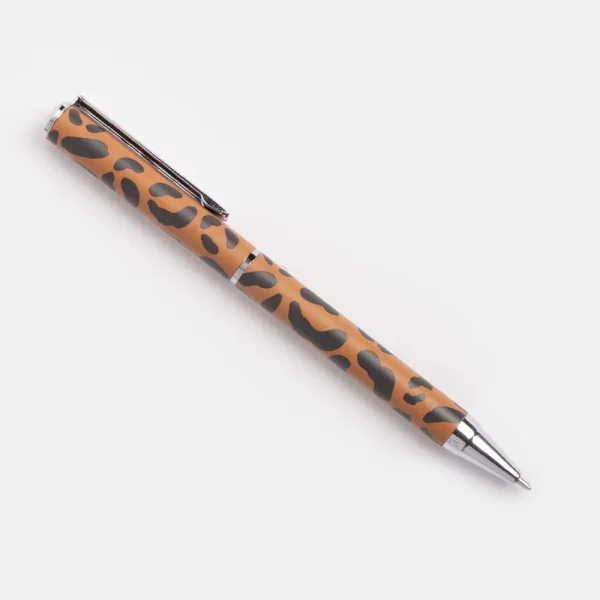 Stylo à bille imprimé Léopard – Image 2