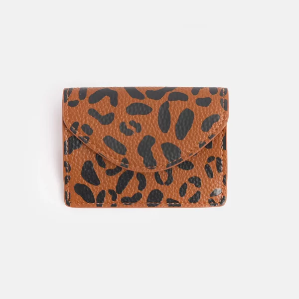 petit porte-monnaie Léopard