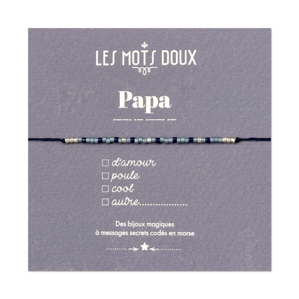 Bracelet code morse "Papa" – Image 2