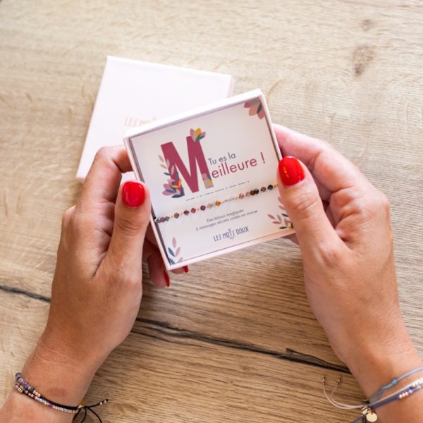 Bracelet en code morse Tu es la meilleure