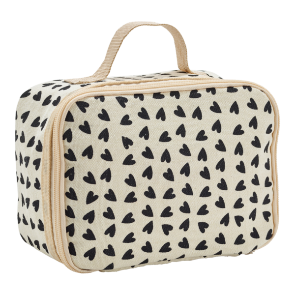Sac isotherme à goûter en toile de coton