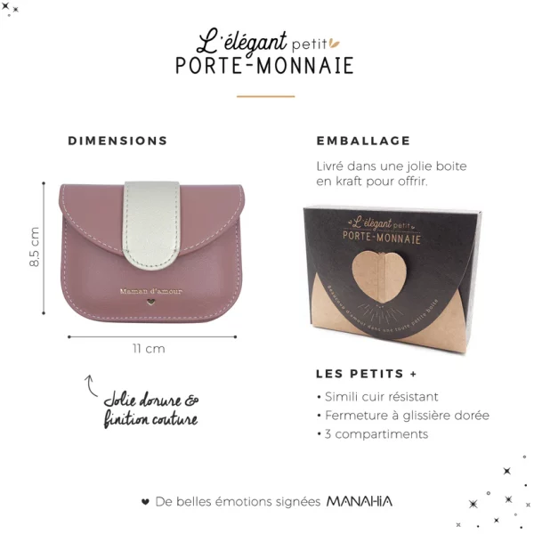 Porte-monnaie ''Maman d'amour'' – Image 7