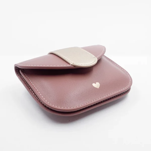 Porte-monnaie 🤍 - coloris rose foncé – Image 5