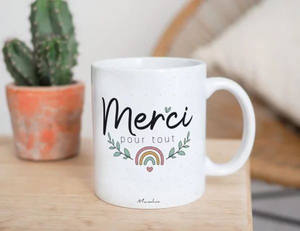 Tasse Mug Merci pour tout