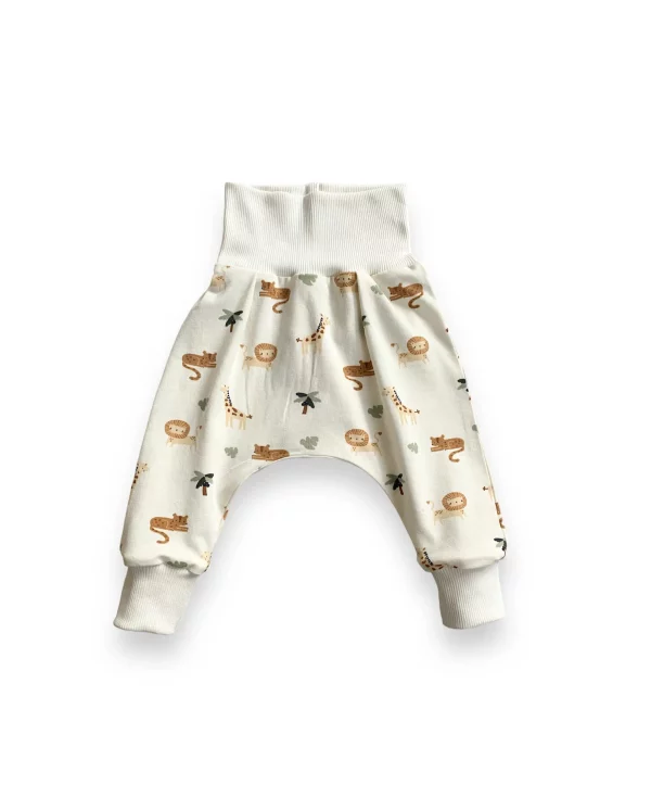 Sarouel en jersey  ''Safari'' - taille 62-68