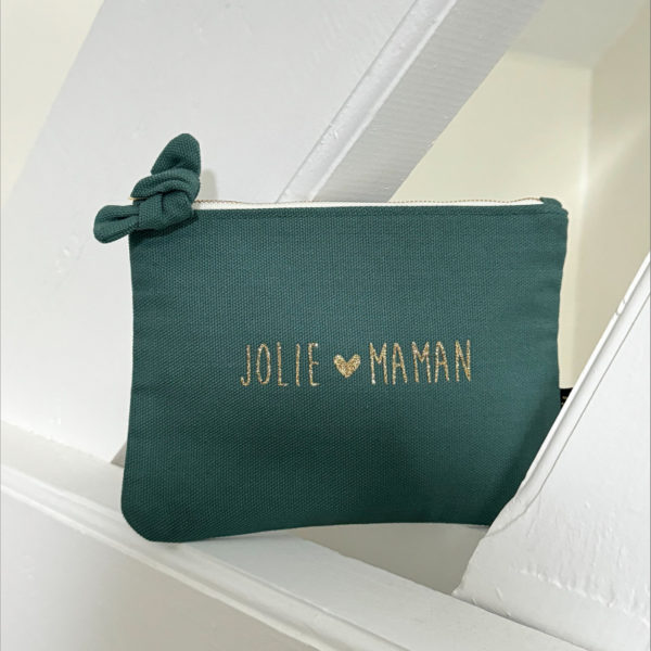 Trousse - Jolie Maman coloris eucalyptus