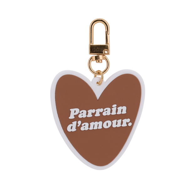 Porte-clés - Parrain d'amour