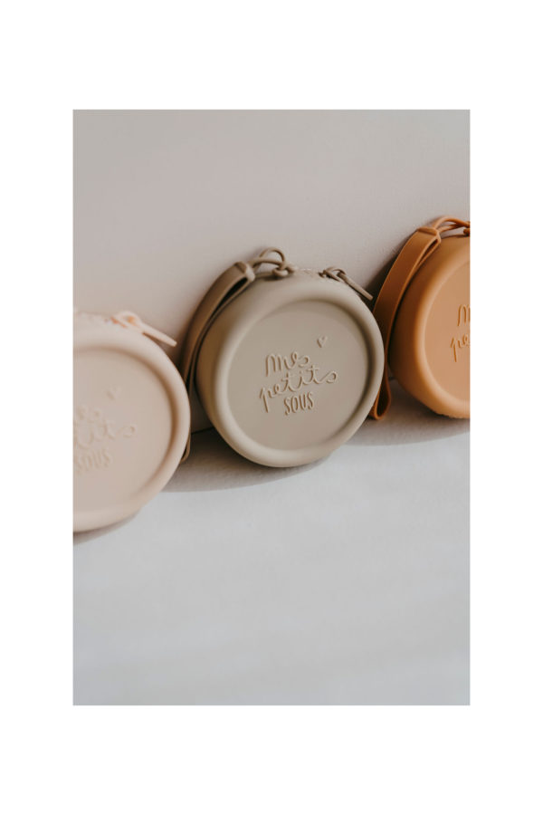 Porte-monnaie en silicone - divers coloris
