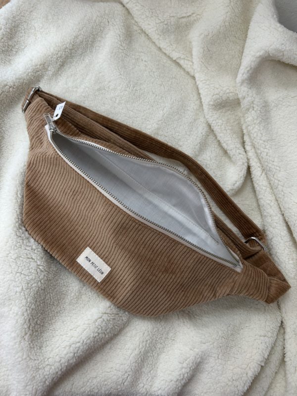 Banane  ENFANT en velours cotelé  camel - Mon Petit Léon – Image 2