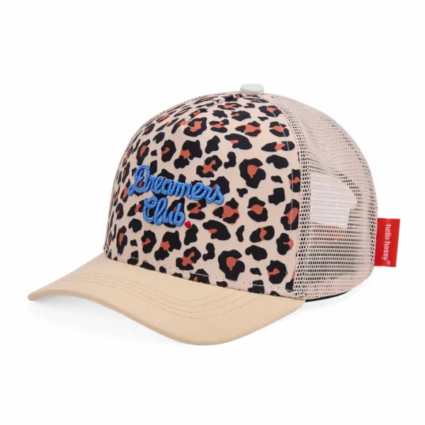 Casquette Léopard #1 Dreamers Club bleu Hello Hossy