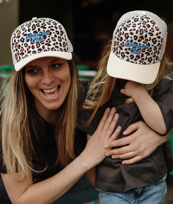 Casquette Léopard #1 Dreamers Club bleu Hello Hossy – Image 11