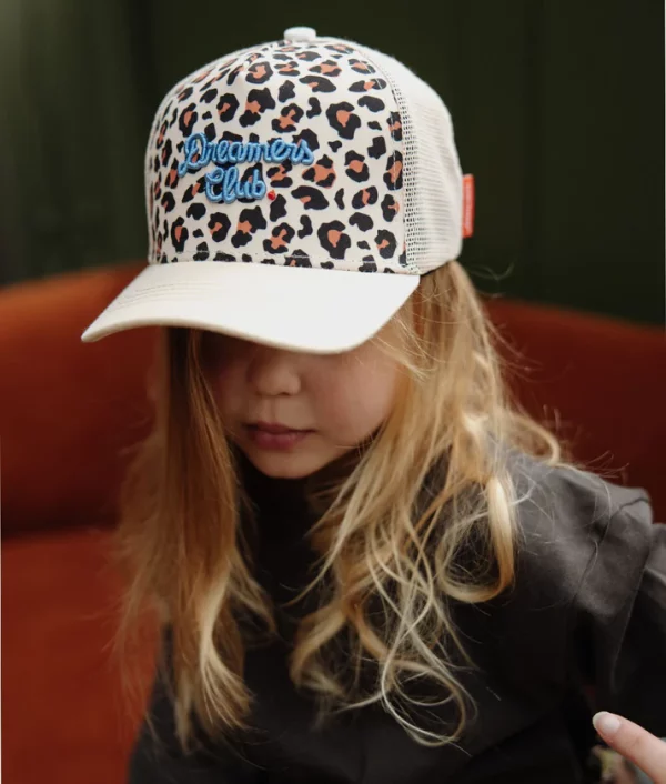 Casquette Léopard #1 Dreamers Club bleu Hello Hossy – Image 9