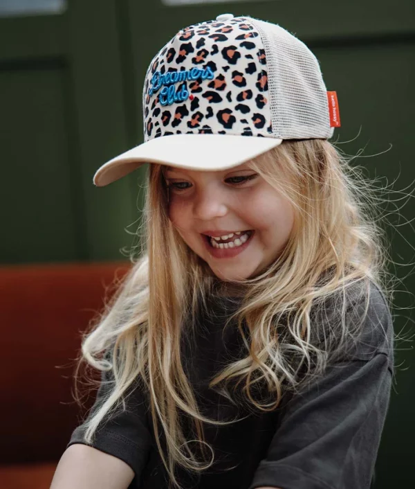 Casquette Léopard #1 Dreamers Club bleu Hello Hossy – Image 7