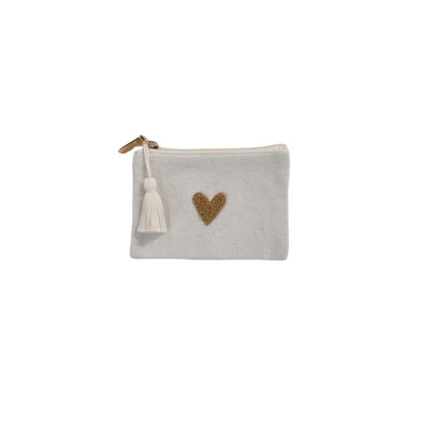 Porte-monnaie Love - beige – Image 3
